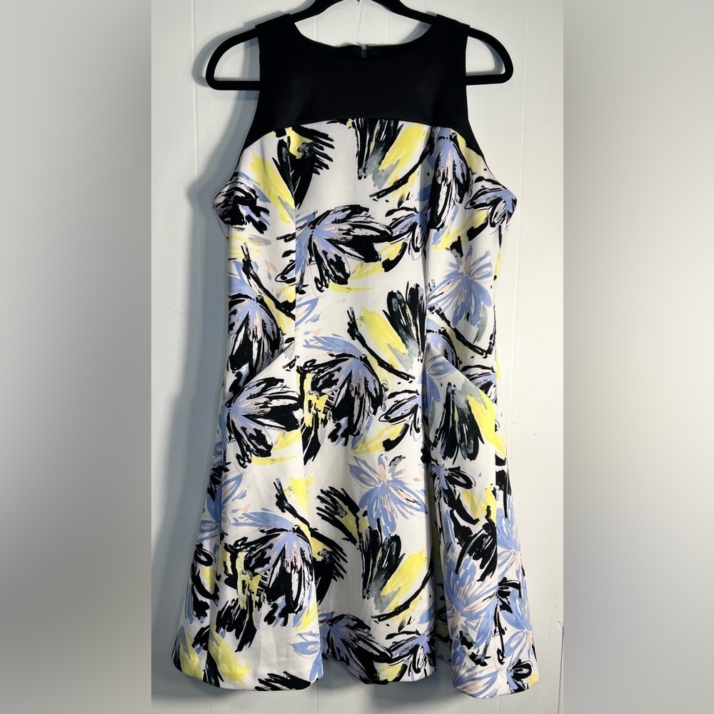 Chaps Women’s Fit & Flare Knee Length Sleeveless Dress ZZ18 50725
